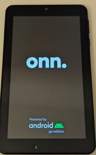 onn. 7in Wi-Fi Android Tablet 16GB 2GB RAM Blue Touchscreen Model 100026191 picture