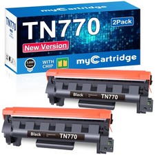 TN770 TN-770 Toner 2 Pack for Brother Printer picture