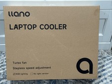 llano V10 Gaming Laptop Cooler, RGB Laptop Cooling Pad Stand with Powerful Fan picture