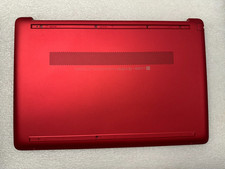 HP 15-dw0083wm scarlet red bottom base case cover enclosure picture