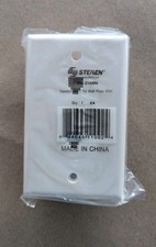 (3-pack) STEREN 300-214WH 4C 2- Tel Wall Plate Modular Duplex  For RJ11 White picture