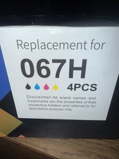 LEMERO 067H Toner Compatible for Canon 067H Toner Cartridges Black Cyan Y M picture