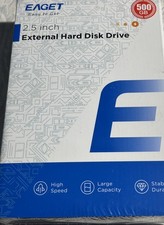 EAGET 500GB Portable External Hard Drive HDD USB 3.0 for PC, Mac, Laptop, Xbox picture