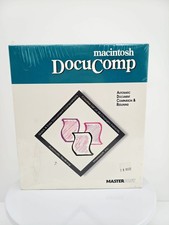 Vintage Macintosh Mastersoft DocuComp Software Apple 1994  NEW SEALED Box picture