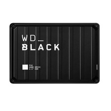 WD_BLACK 4TB P10 Game Drive, Portable External Hard Works 4TB, Black picture