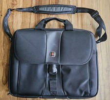 SwissGear Wenger  Laptop Bag Briefcase Sierra Shoulder Tote Black Compartment picture