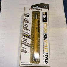 Xtreme tech 6-in-1 Stylus Pen Flathead Phillips ruler level stylus pen. picture