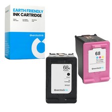 OSI 2-Pack Compatible 68e 68 Ink Cartridges for HP ENVY 6155e 6555e picture