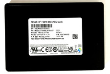 Samsung PM9A3 7.68TB SSD U.2 PCIE Gen 4 NVME MZ-QL33T80 MZQL27T6HBLA picture