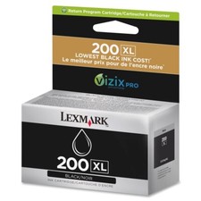 New Genuine Lexmark 200XL 200 XL Black Ink Cartridge for Pro 5500 5000 4000 picture
