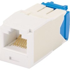 Panduit Mini-Com UTP RJ45 Cat 6A TG Jack Module, White CJ6X88TGWH picture