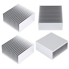 4PCS 50mm Aluminum Heatsink 50x50x20mm Heat Sink Kit for GPU CPU LED Chipset ... picture