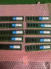 Lot Of 10 Crucial By Micron DDR3L 8gb & 4GB - 5x 8GB + 5x 4GB Ram Sticks picture
