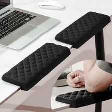 MEKASS L-Shaped Desk Elbow Pad for Desk, Memory Foam Elbow Support Padding 2 Pcs picture