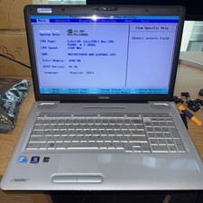 Toshiba Satellite 17” L550-ST5707 Intel Core2 T6600 2.2ghz 2GB NO HDD No Charger picture