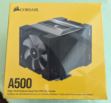 Corsair Super Chilled High Performance Dual Fan CPU Air Cooler A500 New Sealed picture