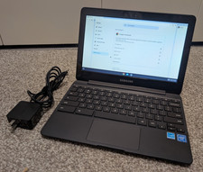 Samsung Chromebook 3 XE500C13-K04US Laptop with Charger (CLEANED AND FIXED) picture