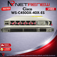 Cisco WS-C4500X-40X-ES 40 Port Ethernet Switch picture