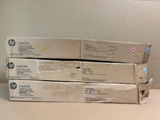 3 Open Box OEM HP LJ MFP E87640,E87650 Magenta & Black  Toner W9050MC, W9053MC picture