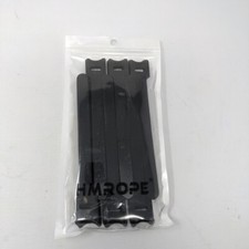 HMROPE 60PCS Fastening Cable Ties Reusable, Premium 6-Inch Adjustable Cord Ties picture