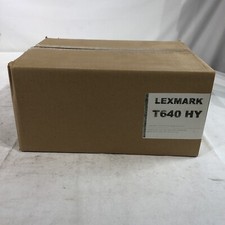Lexmark 64015HA High Yield Return Program Black Toner T640 HY OEM NIB picture