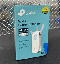 TP-LINK RE450 AC1750 Dual-Band Wi-Fi Extender WPS Gigabit 1 LAN White picture
