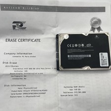 Apple 655-1441C Hitachi 0A72031 320GB 5.4k SATA 1.5Gbps 8MB Cache 2.5