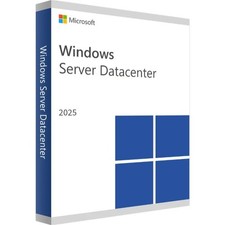 Windows Server 2025 Datacenter with 50 CALs, 512 Cores. Retail License, English. picture