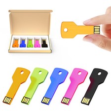 5/10PCS USB 2.0 Flash Drive Key Shaped Thumb Memory Stick 2G,4G,8G,16G,32G Lot picture
