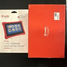 Nabi Tablet Red Protective Case Original Box bundle picture