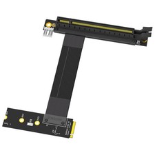 Riser Cable M.2 NVME to PCIE X16 Adapter  Extension Cable 90 Degree PCI2313 picture