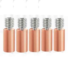 5PCS Updated Heat Break For FLSUN V400 3D Printer Throat Tube Thread Hotend Part picture