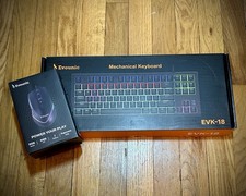 Evounic EVK-18 Mechanical Keyboard & EVM-18 Gaming Mouse picture