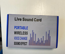 REMALL Professional Live Sound Card External USB 2-Channel 3.5mm I/O picture