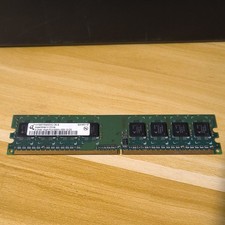 Qimonda 512MB DDR2 SDRAM DIMM PC2-5300U-555 240-Pin Memory HYS64T64000HU-3S-B picture
