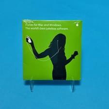 Vintage 2003 Apple iTunes Silhouette Promo CD Sealed Install Win + MacOS Rare 🍏 picture