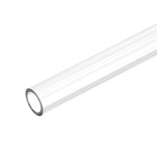 10mmID 14mmOD 500mm Length Rigid PETG Tube, 8PCS Water Cooling Tube, Transparent picture