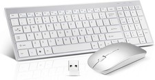 Juego De Teclado Y Mouse Inalambrico Compacto Con Conexion De 2.4 GHZ Pro picture
