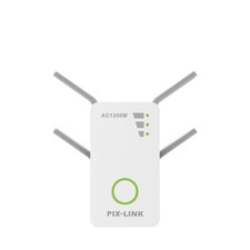 AC1200 Dual Band WiFi Booster (Up to 1200Mbps) | Extends Range 4 Antennas (New) picture