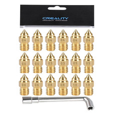Creality Original 18Pcs Ender 3 S1 Nozzles 8Pcs 0.4Mm Nozzles 2Pcs 0.3/0.5/0.6 picture