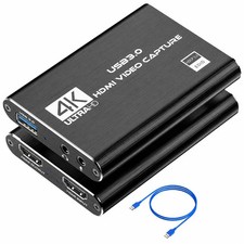 4K HDMI Capture Card USB 3.0 – 1080P 60FPS Gaming & Streaming Video Capture Card picture