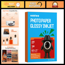 220 Sheets Glossy Photo Paper 8.5x11