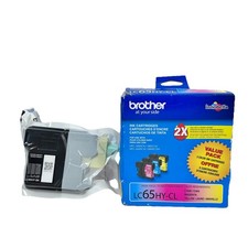 Genuine Brother LC65HY-CL Ink Cartridge High Yield Cyan Magenta Yellow Black Lot picture