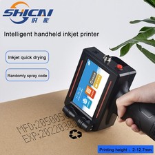 Chipless handheld inkjet printer prints production date text image barcode, LOGO picture