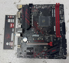 MSI B450M GAMING PLUS MicroATX Motherboard Socket AM4 AMD DDR4 SDRAM w/ Shield picture