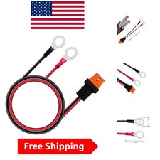 XT60i to O Ring Terminal Cable 1.5M/5FT, 10AWG, Over 8A - Perfect for RC Devices picture