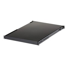 StarTech ADJSHELFHD 1U Adjustable Server Rack Mount Shelf 175lbs 19.5 to 38in picture