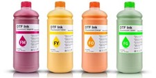 4*1000ml Fluorescent DTF Ink for Epson DX5 DX7 XP600 TX800 WF4720 I3200 Printer picture