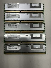 Lot of 5 (20GB) ELPIDA 4GB 4Rx8 PC3-8500R-7-10-HP Memory DDR3 SDRAM Server RAM picture