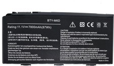 New BTY M6D Replacement Laptop Battery Compatible with MSI GT60 GX60 GT70 GT660 picture
